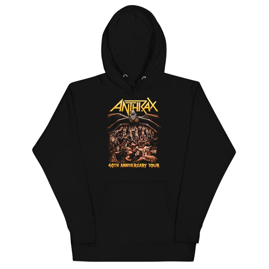 Anthrax - 40th Anniversary Tour Hoodie HYPER iCONiC.