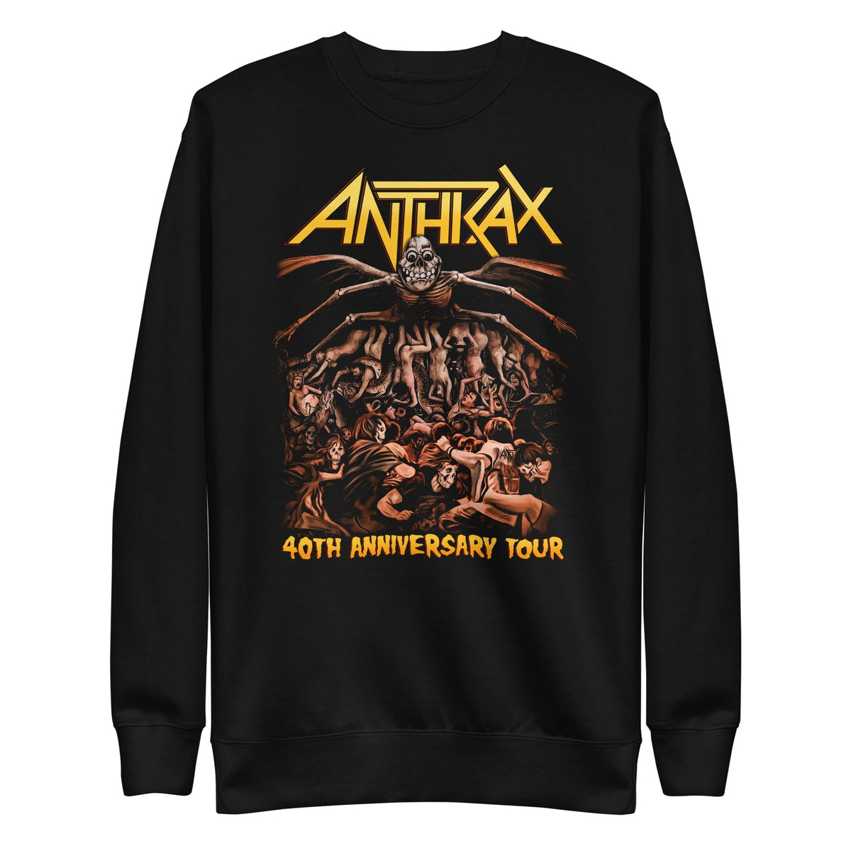 Anthrax - 40th Anniversary Tour Sweatshirt HYPER iCONiC.