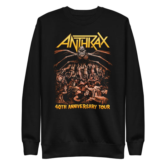 Anthrax - 40th Anniversary Tour Sweatshirt HYPER iCONiC.