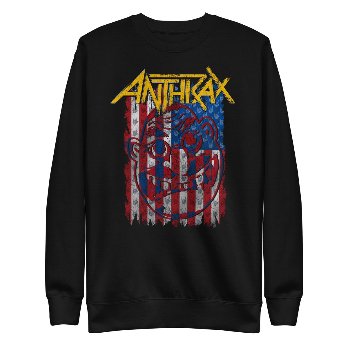 Anthrax - American Flag Sweatshirt HYPER iCONiC.