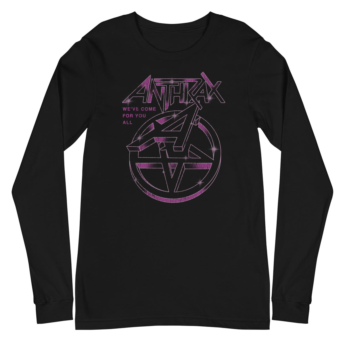 Anthrax - Double A Long Sleeve T-Shirt HYPER iCONiC.