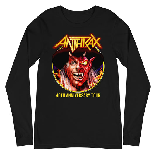 Anthrax - Half Devil Long Sleeve T-Shirt HYPER iCONiC.