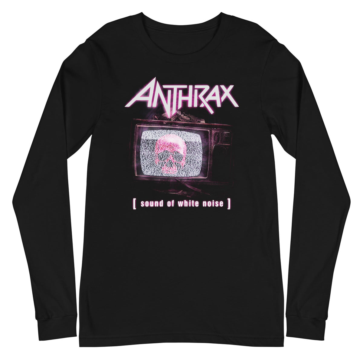 Anthrax - Skull TV Long Sleeve T-Shirt HYPER iCONiC.
