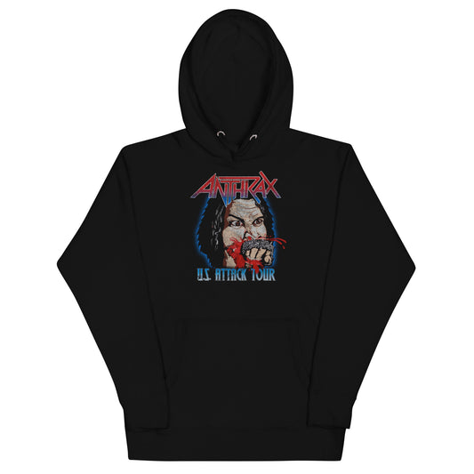 Anthrax - US Attack Tour Hoodie HYPER iCONiC.
