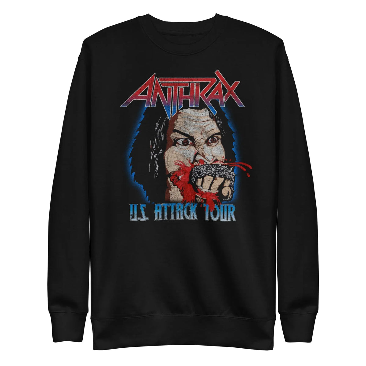 Anthrax - US Attack Tour Sweatshirt HYPER iCONiC.