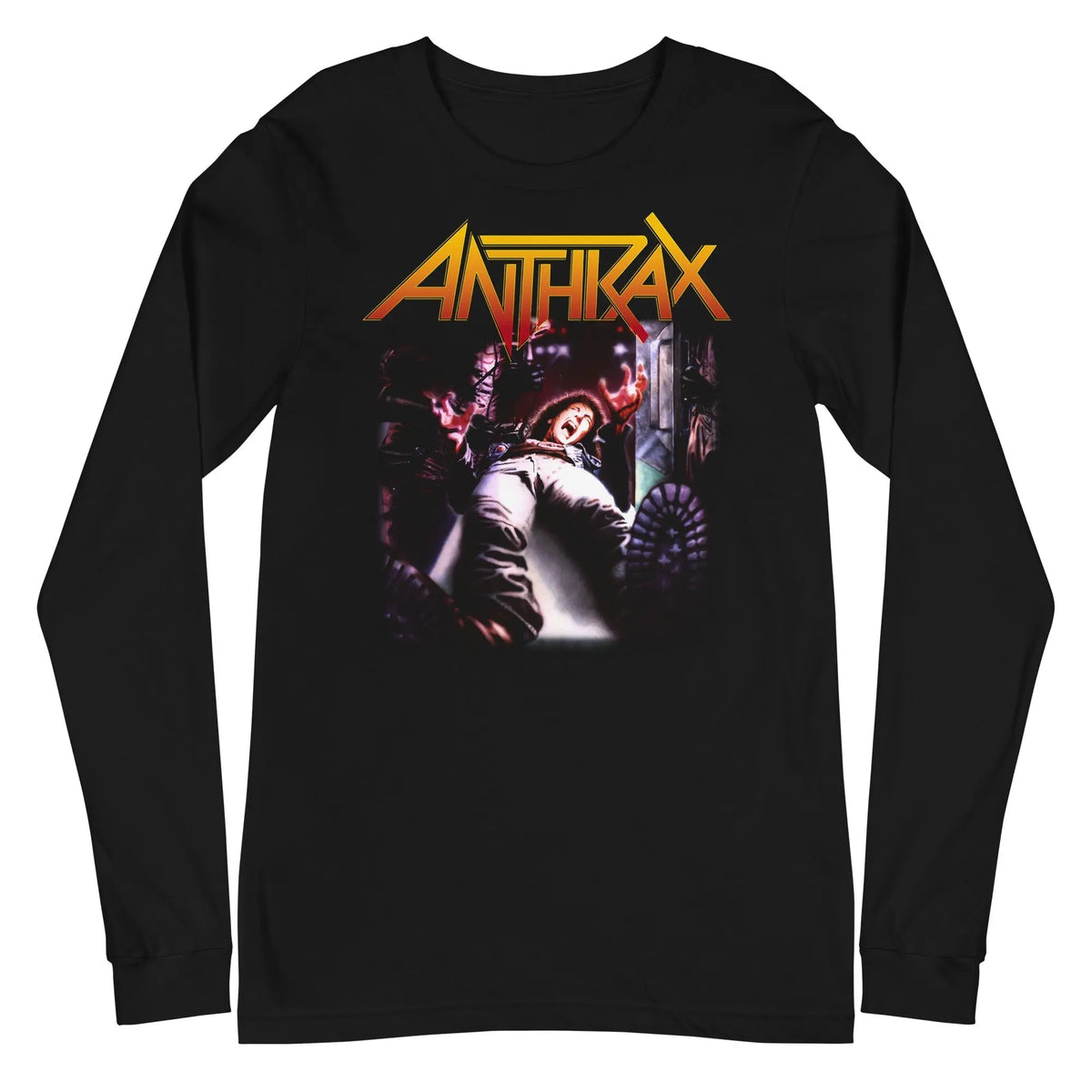 Anthrax - Die on Your Feet Long Sleeve T-Shirt HYPER iCONiC.