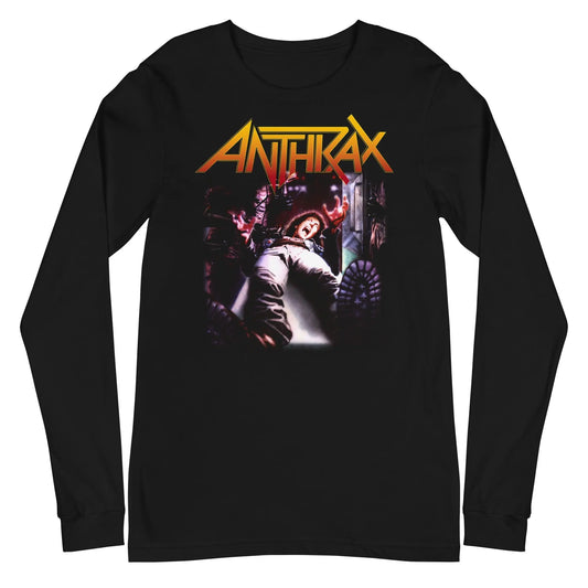 Anthrax - Die on Your Feet Long Sleeve T-Shirt HYPER iCONiC.