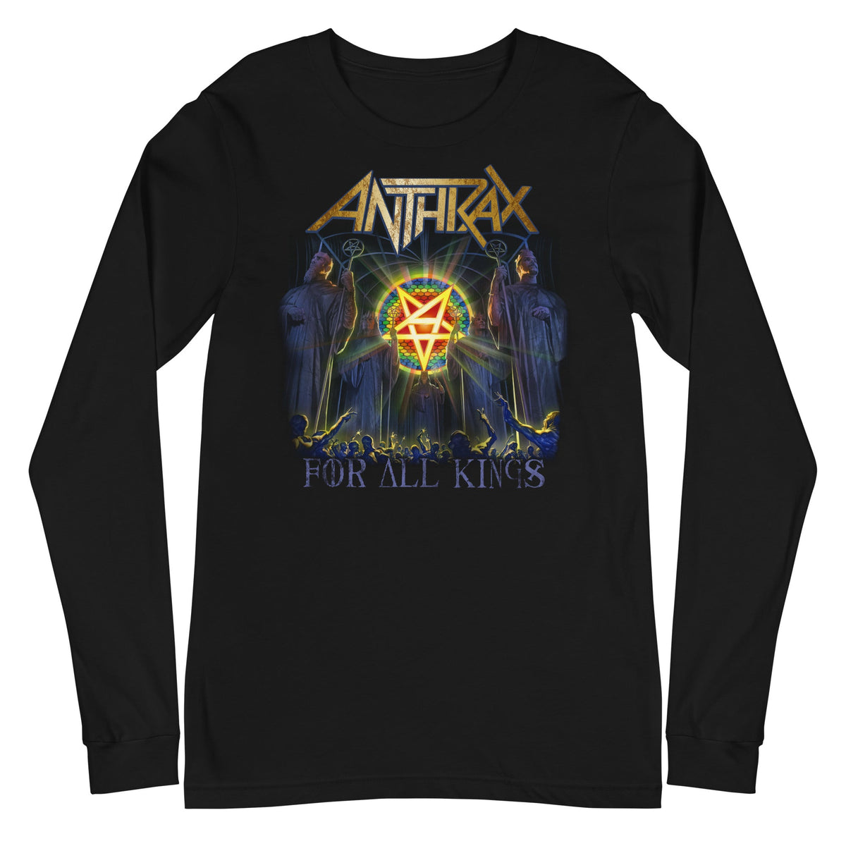 Anthrax - For All Kings Long Sleeve T-Shirt HYPER iCONiC.