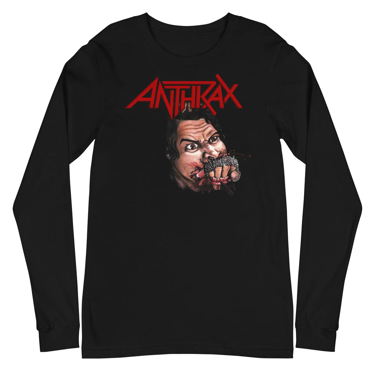 Anthrax - Bite Your Hand Long Sleeve T-Shirt HYPER iCONiC.
