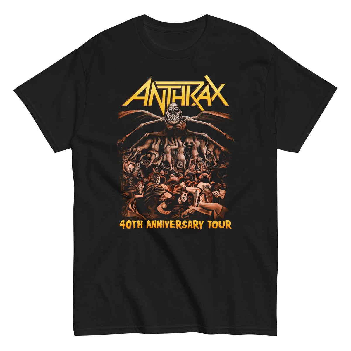 Anthrax - 40th Anniversary Tour T-Shirt HYPER iCONiC.