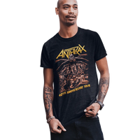 Anthrax - 40th Anniversary Tour T-Shirt HYPER iCONiC.