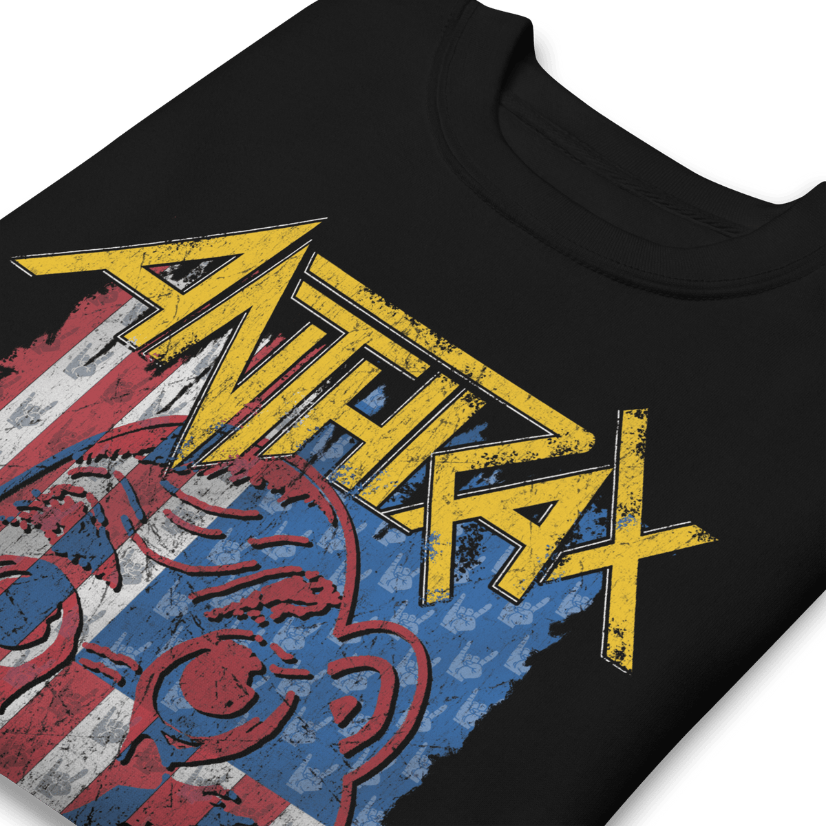 Anthrax - American Flag Sweatshirt HYPER iCONiC.