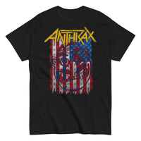 Anthrax - American Flag T-Shirt HYPER iCONiC.