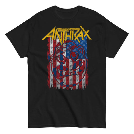 Anthrax - American Flag T-Shirt HYPER iCONiC.