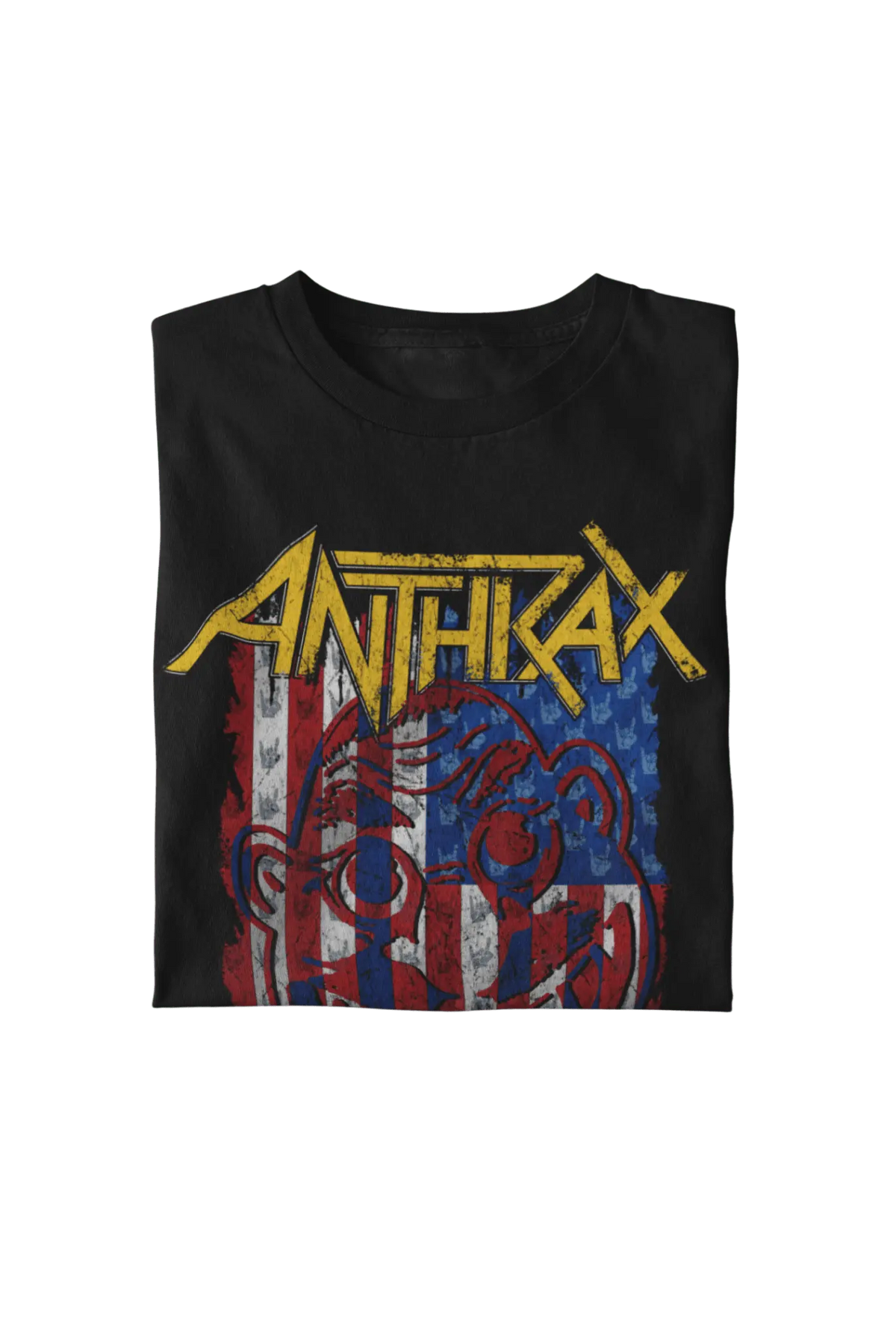 Anthrax - American Flag T-Shirt HYPER iCONiC.