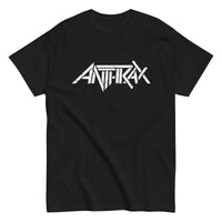 Anthrax - Classic White Logo T-Shirt HYPER iCONiC.