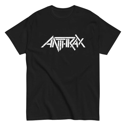 Anthrax - Classic White Logo T-Shirt HYPER iCONiC.