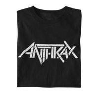 Anthrax - Classic White Logo T-Shirt HYPER iCONiC.
