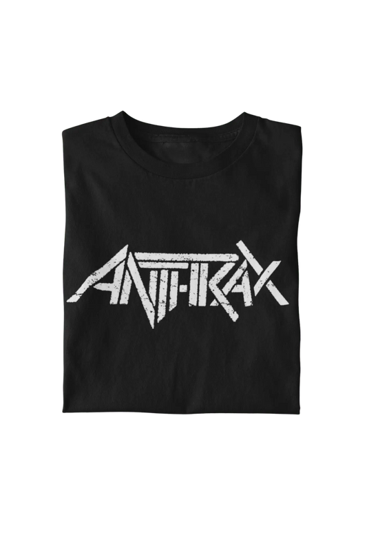 Anthrax - Classic White Logo T-Shirt HYPER iCONiC.