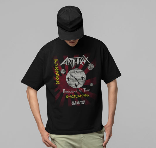 Anthrax - Japan 91 Tour Jumbo Print T-Shirt HYPER iCONiC.