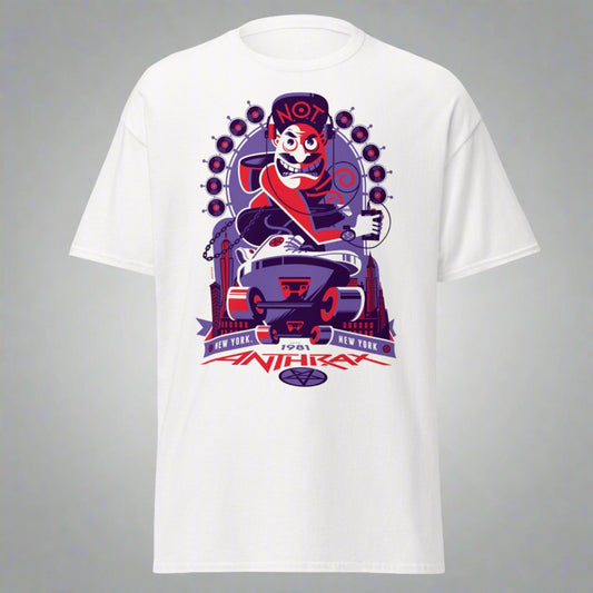 Anthrax - New York 81 Tour Jumbo Print T-Shirt HYPER iCONiC.