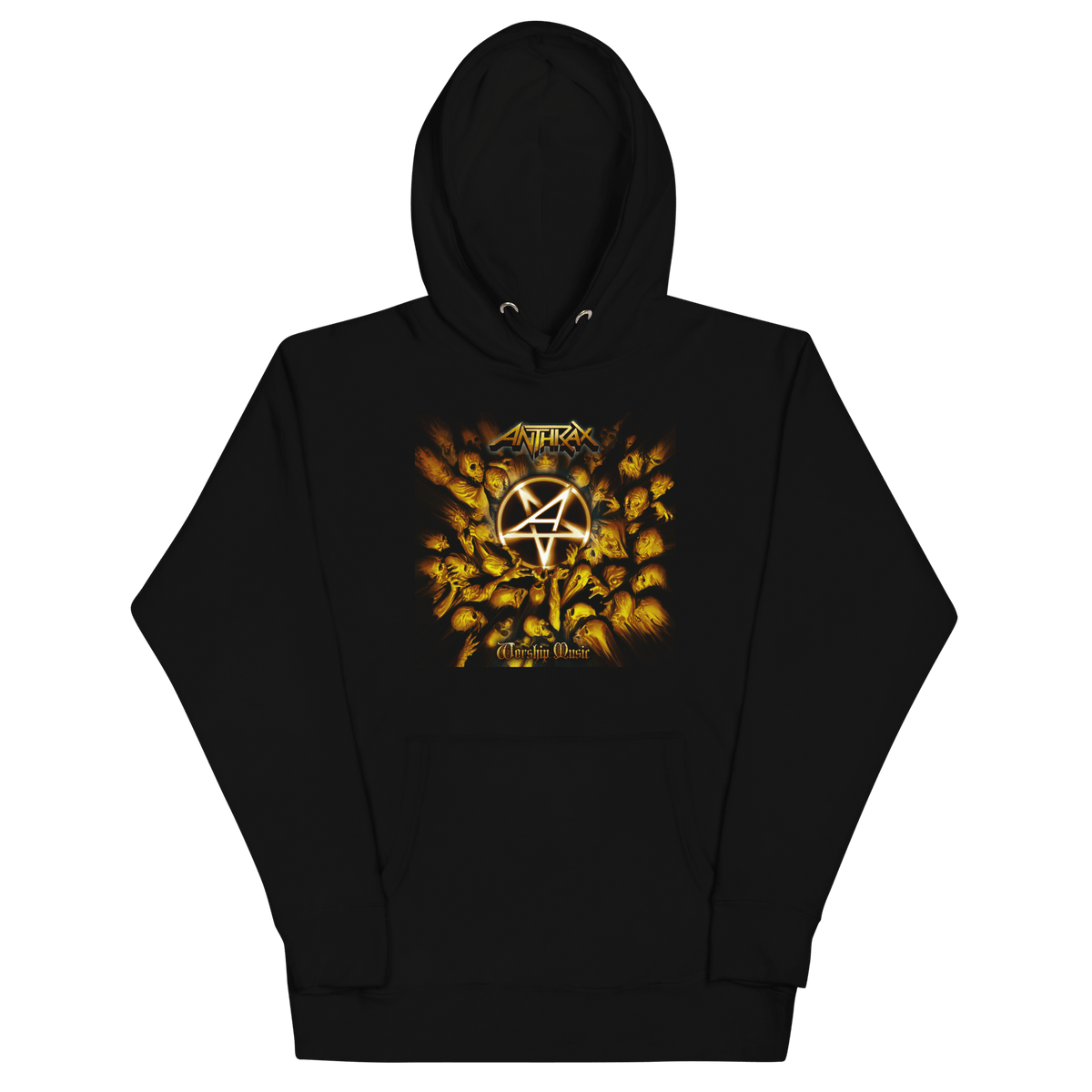 Anthrax - Pentagram Logo Hoodie HYPER iCONiC.