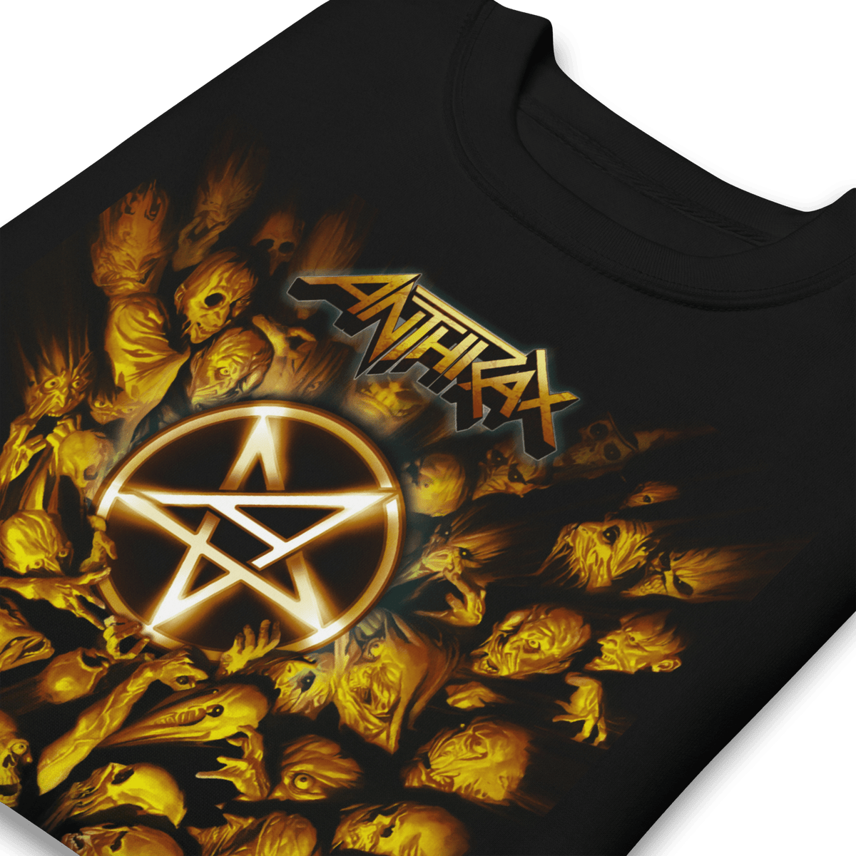 Anthrax - Pentagram Logo Sweatshirt HYPER iCONiC.