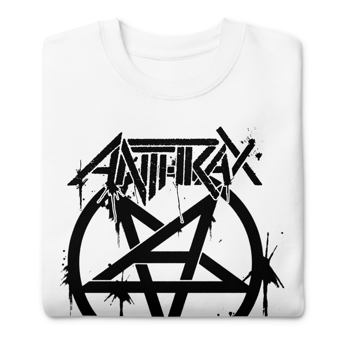 Anthrax - Pentagram Logo Sweatshirt HYPER iCONiC.