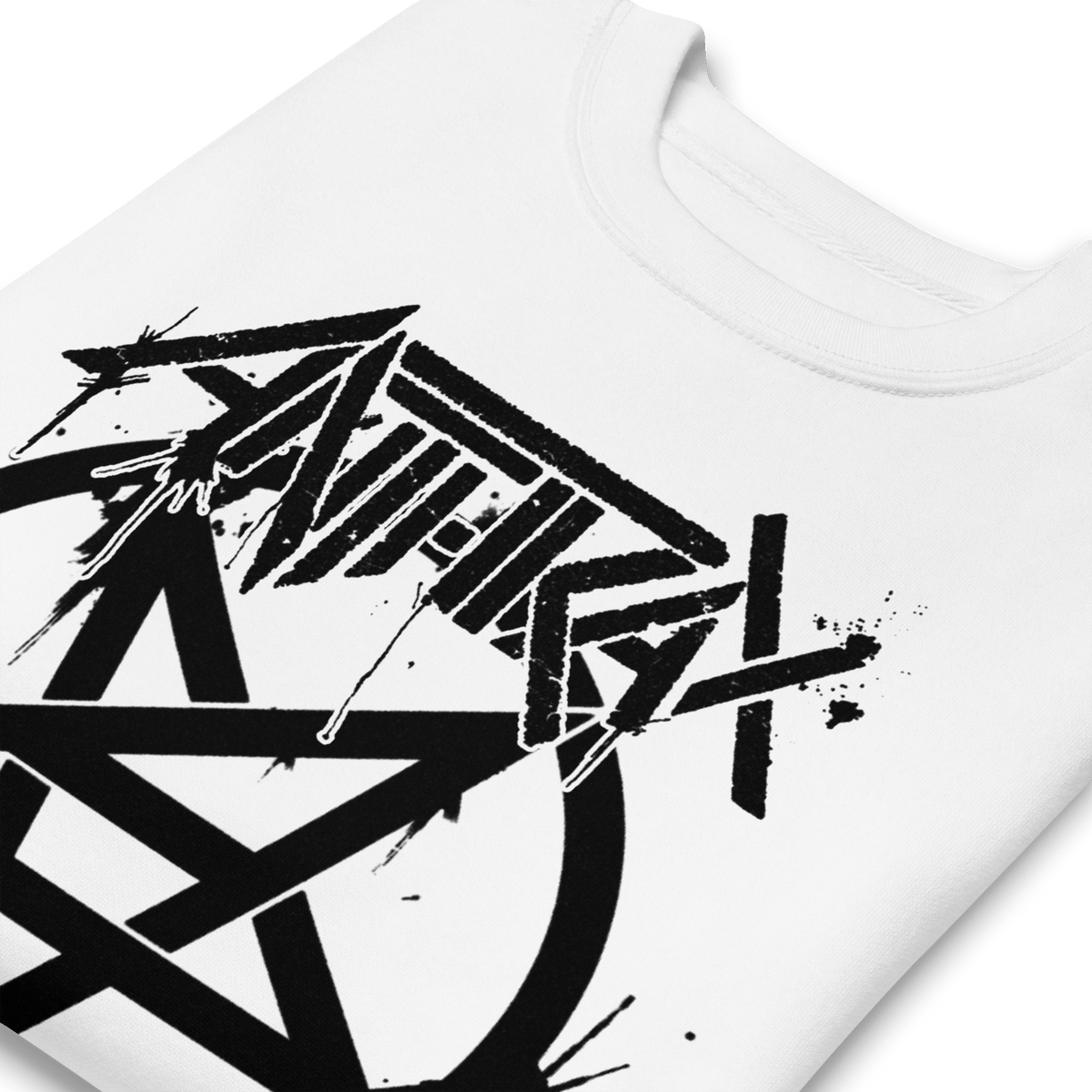 Anthrax - Pentagram Logo Sweatshirt HYPER iCONiC.
