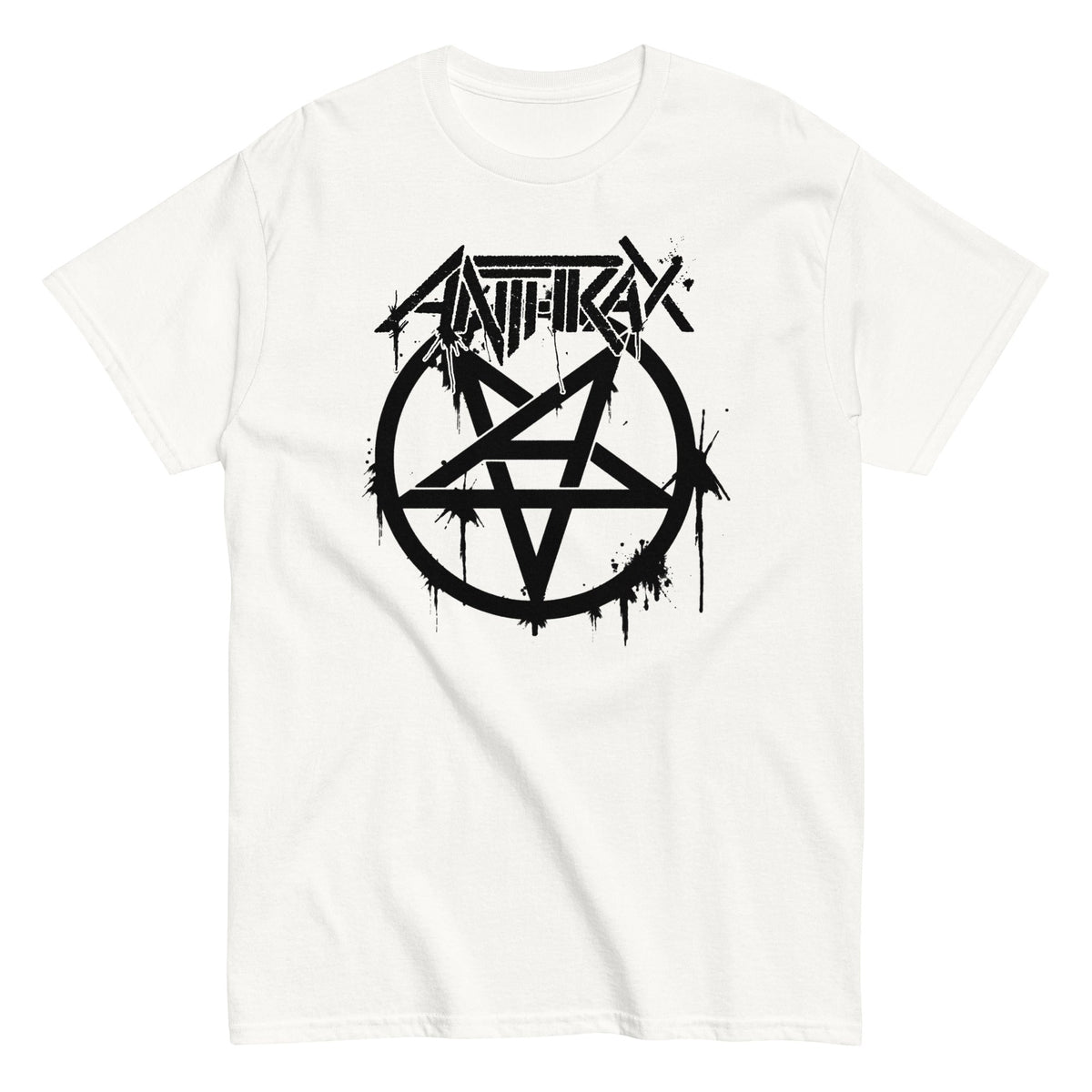 Anthrax - Pentagram Logo T-Shirt HYPER iCONiC.