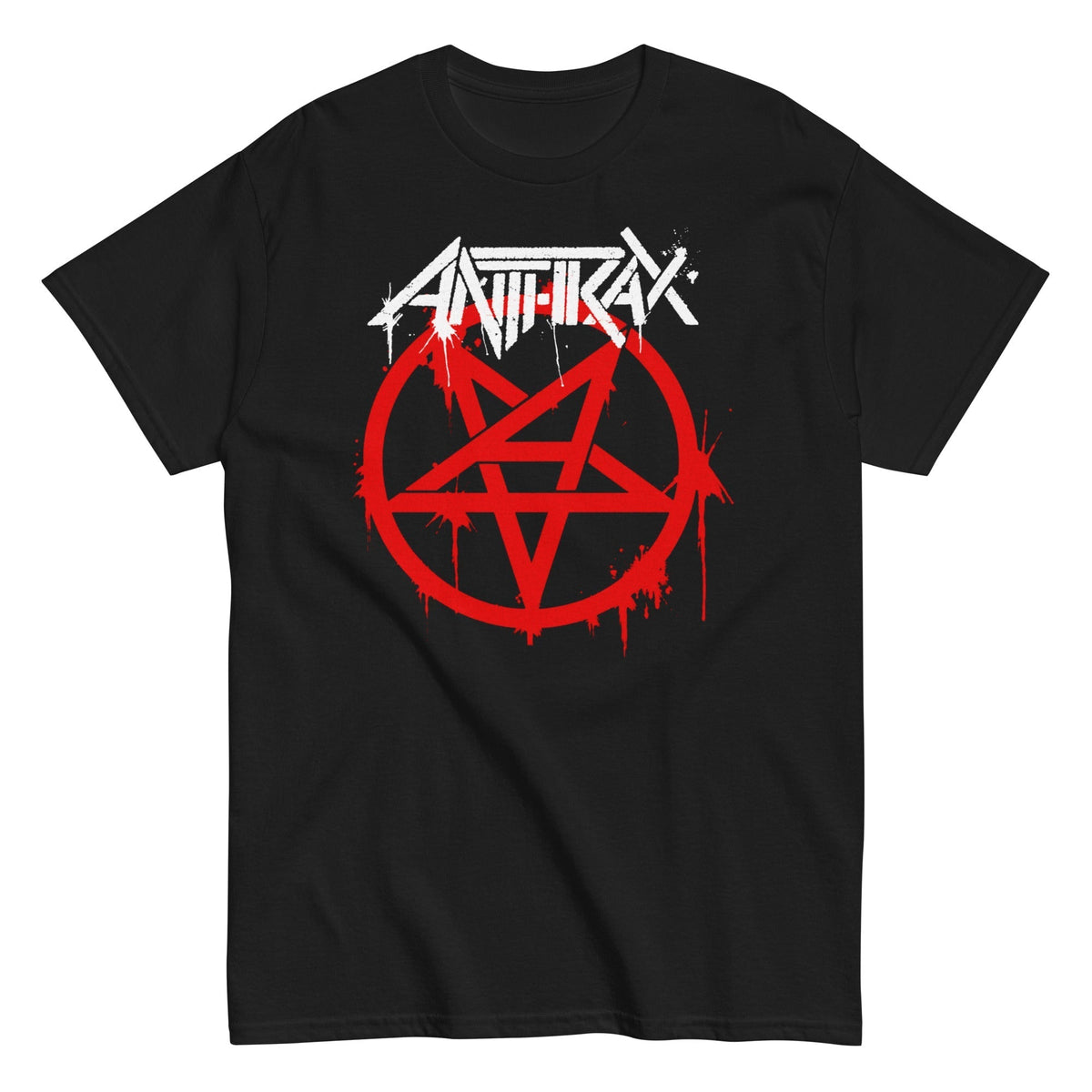 Anthrax - Pentagram Logo T-Shirt HYPER iCONiC.