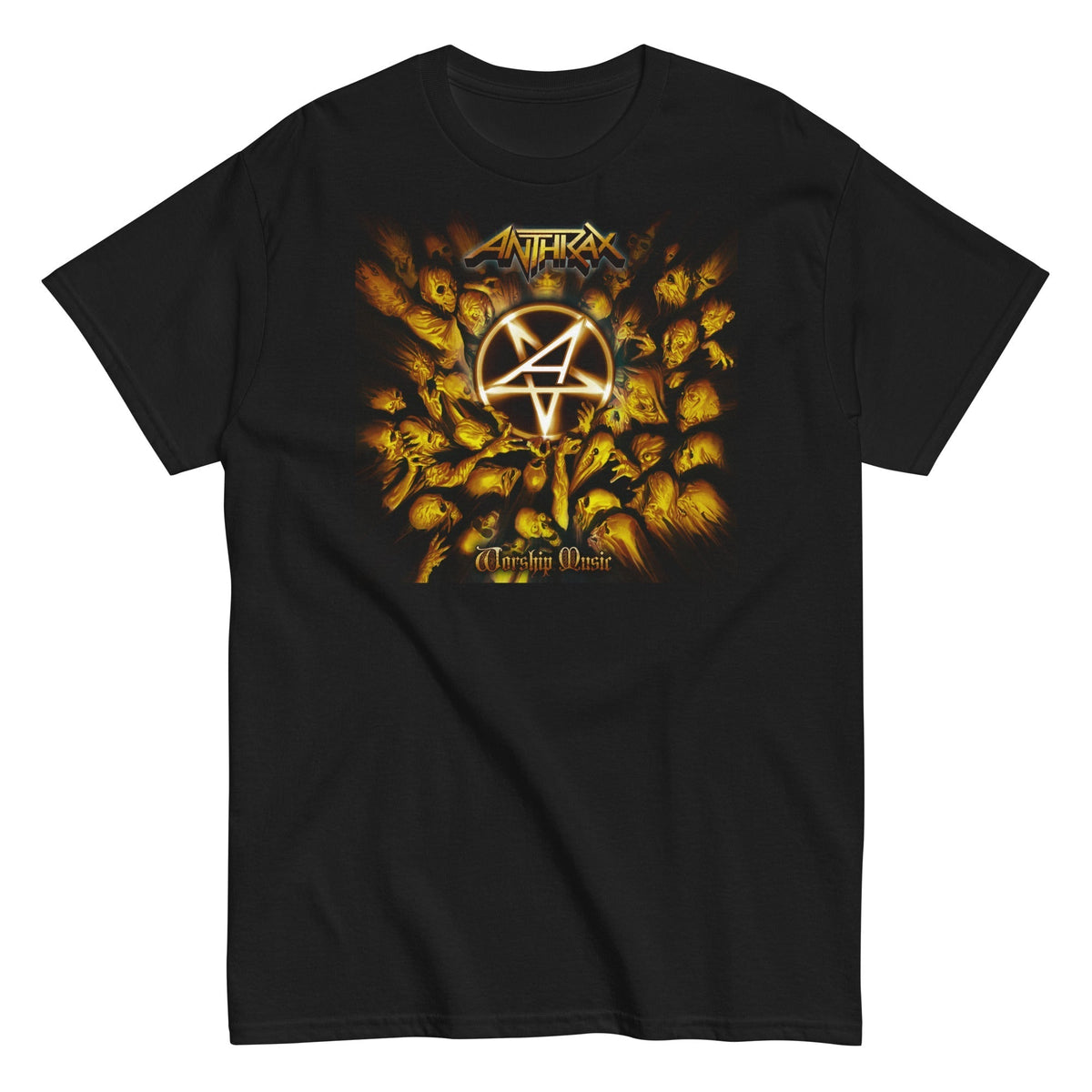 Anthrax - Pentagram Logo T-Shirt HYPER iCONiC.