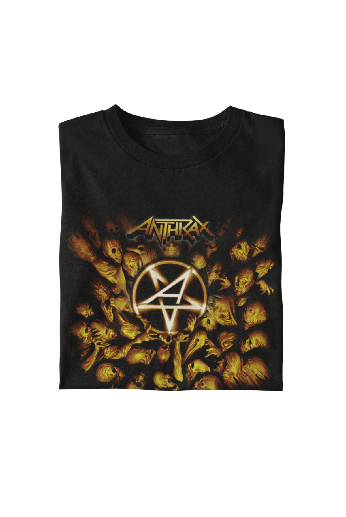 Anthrax - Pentagram Logo T-Shirt HYPER iCONiC.