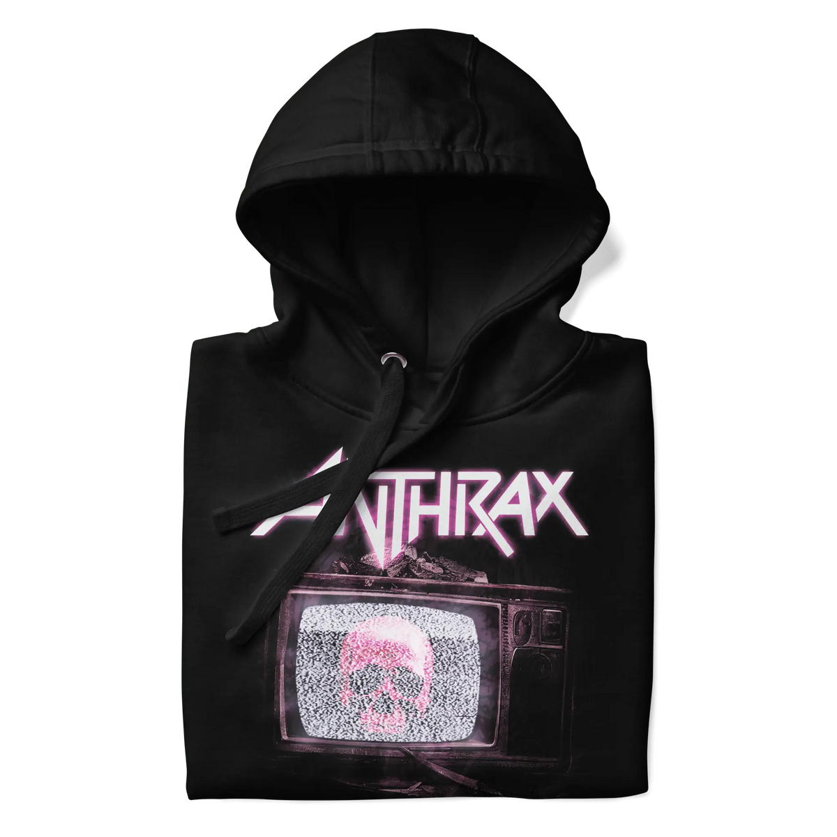 Anthrax - Skull TV Hoodie HYPER iCONiC.