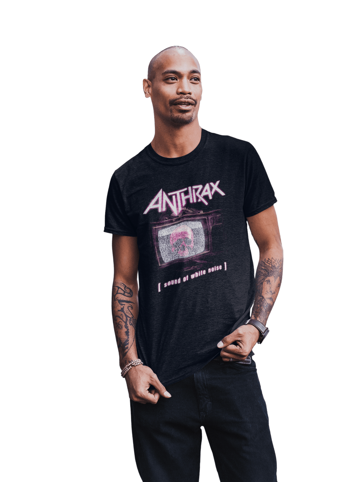 Anthrax - Skull TV T-Shirt HYPER iCONiC.