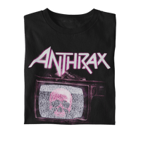Anthrax - Skull TV T-Shirt HYPER iCONiC.