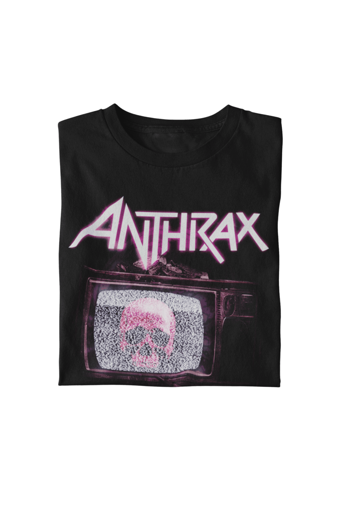 Anthrax - Skull TV T-Shirt HYPER iCONiC.