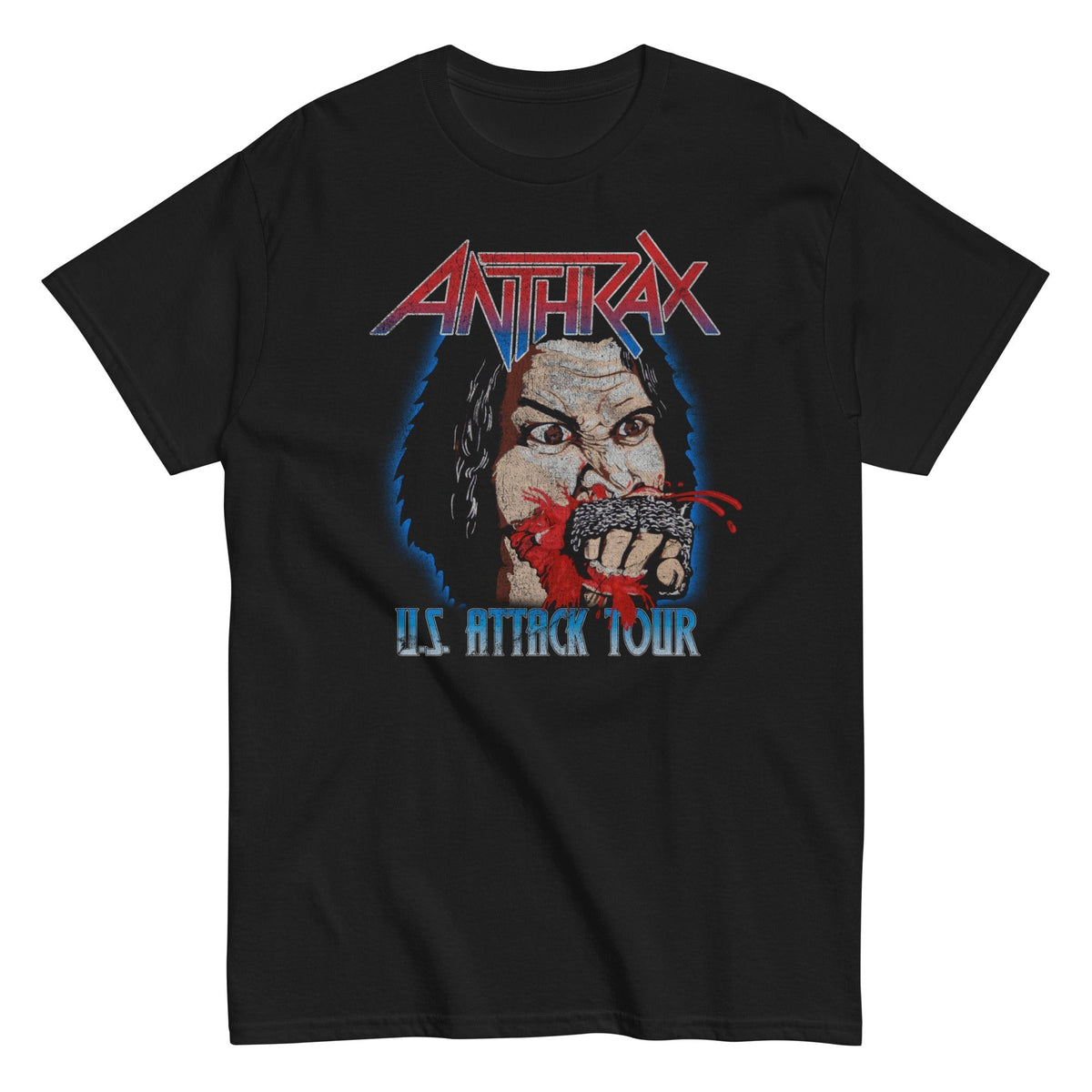 Anthrax - US Attack Tour T-Shirt HYPER iCONiC.