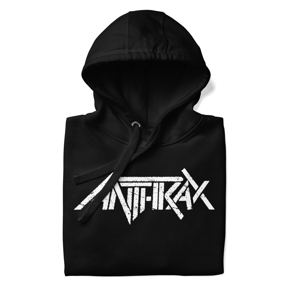 Anthrax - White Core Logo Hoodie HYPER iCONiC.