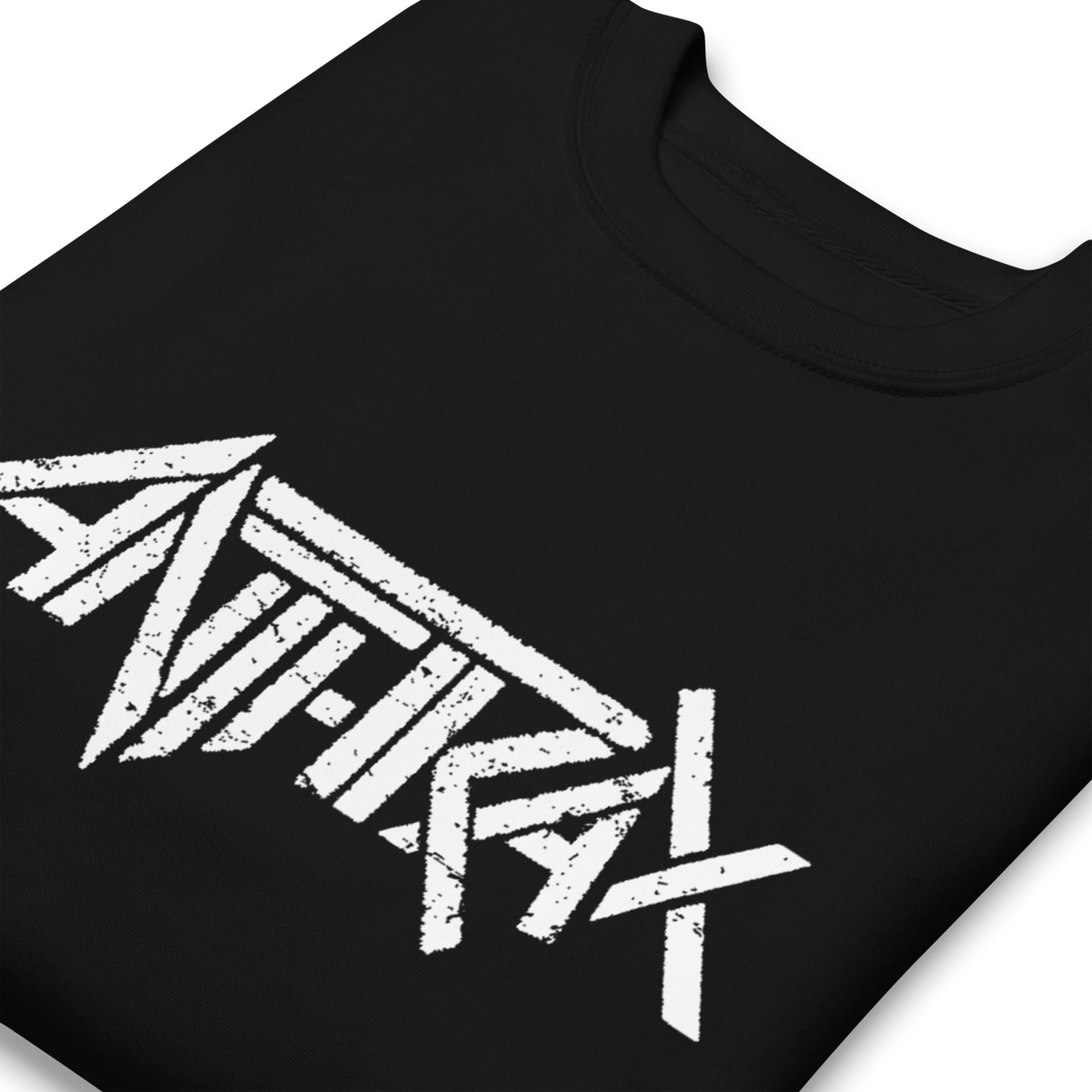 Anthrax - White Core Logo Sweatshirt HYPER iCONiC.