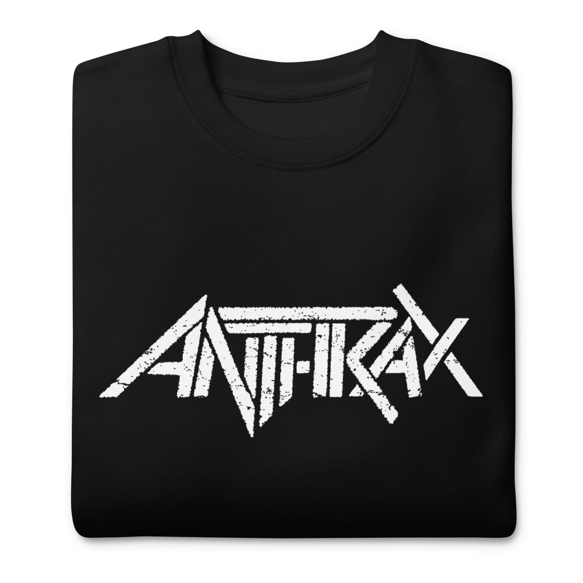 Anthrax - White Core Logo Sweatshirt HYPER iCONiC.
