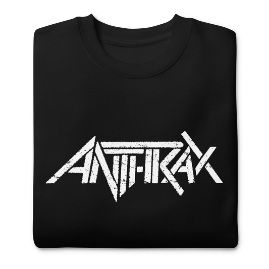 Anthrax - White Core Logo Sweatshirt HYPER iCONiC.