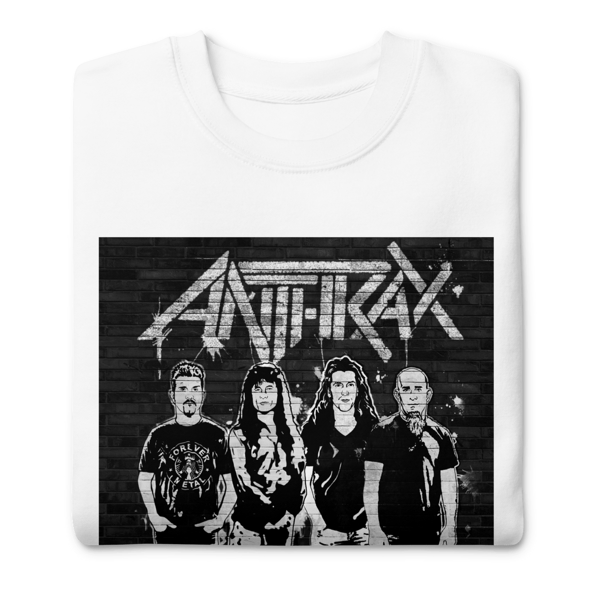 Anthrax - With the Band Sweatshirt HYPER iCONiC.