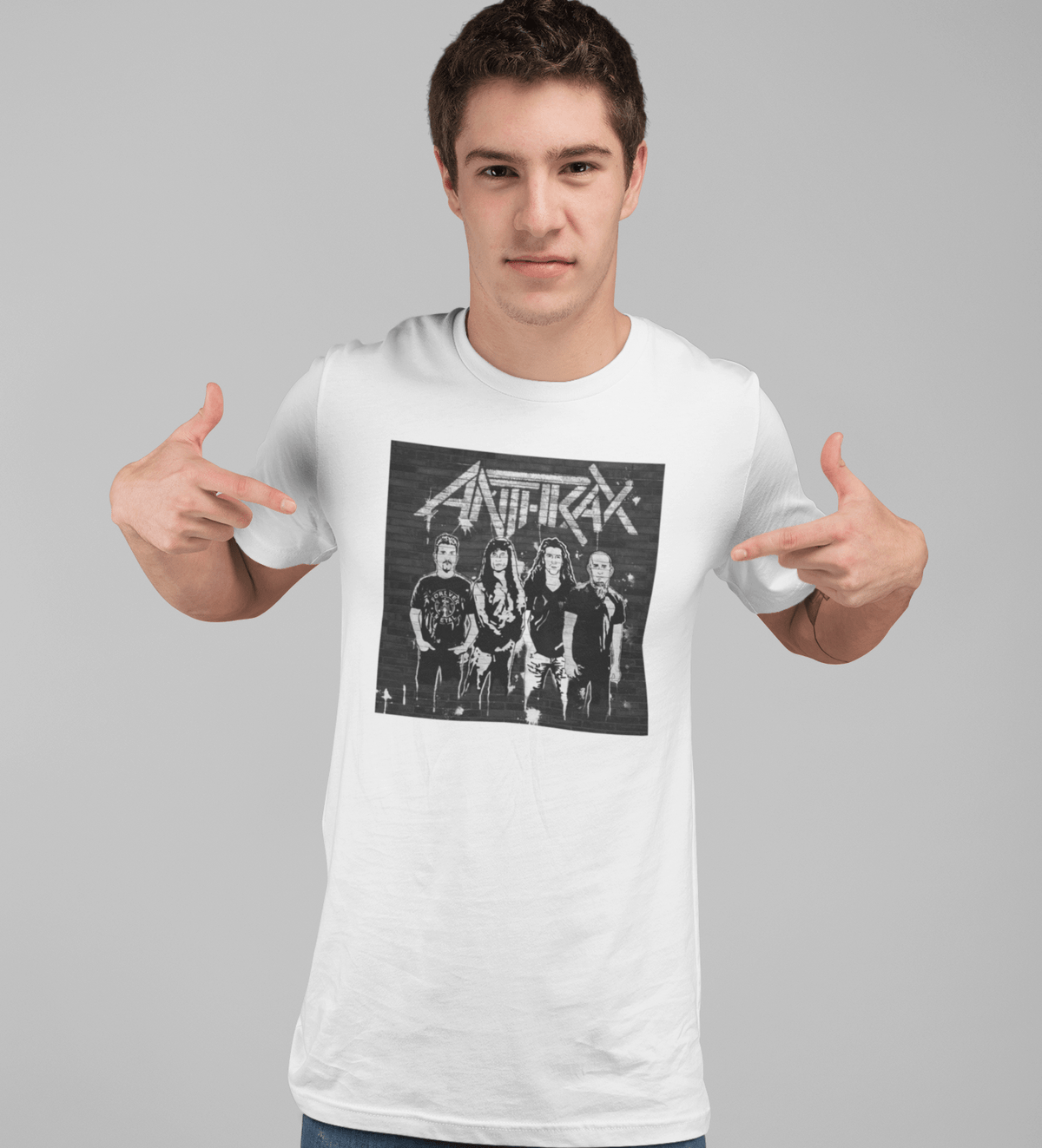 Anthrax - With the Band T-Shirt HYPER iCONiC.