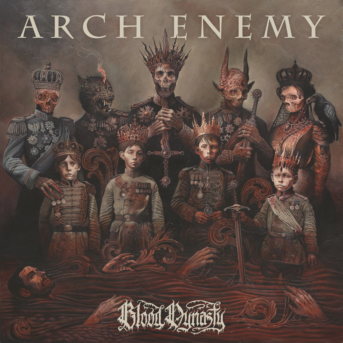 Arch Enemy "Blood Dynasty" [180G] Black Ice Booklet Vinyl