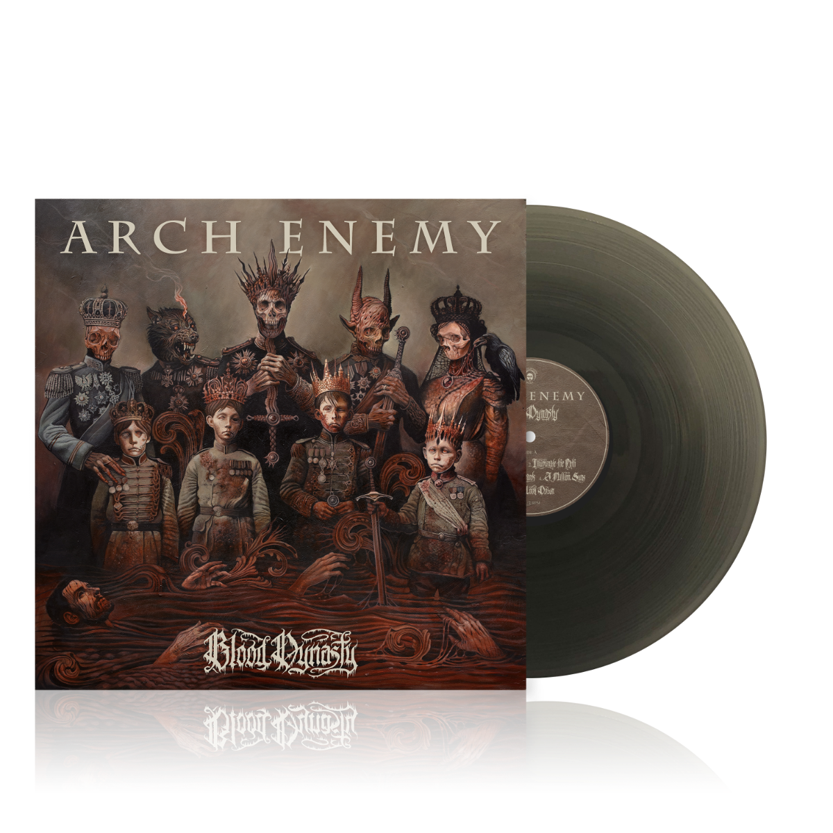 Arch Enemy "Blood Dynasty" [180G] Black Ice Booklet Vinyl