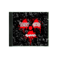 Rubufaso Mukufo / Nervous Impulse / Epicrise "Atomic Grind 3-Way Split" CD