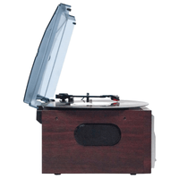 Victor Cosmopolitan 8-in-1 Turntable Music Center Espresso - Refurbished Jupiter Gear Home