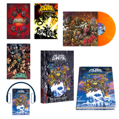 GWAR "In The Duoverse of Absurdity" Deluxe Hard Cover Book Bundle