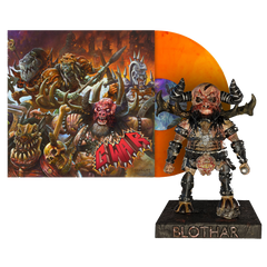 GWAR "The New Dark Ages" Limited Edition LP + Blothar Bobblehead Figure